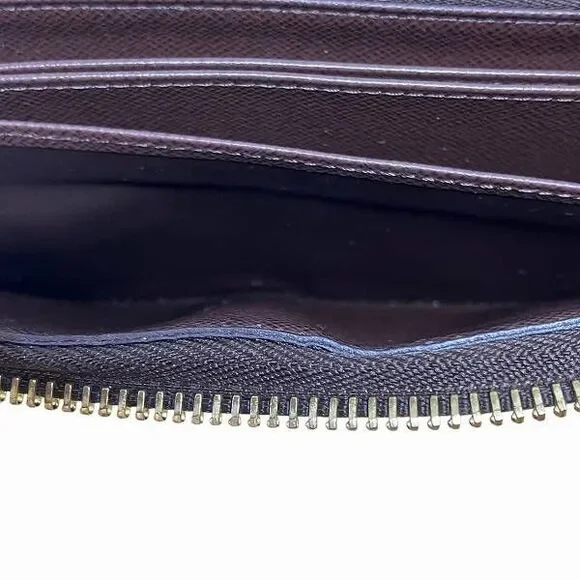 Louis Vuitton Zippy Wallet Damier Ébène Long Wallet